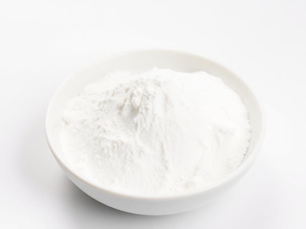 2'-Fucosyllactose (2'-FL) — studio photograph of the white to off-white powder as supplied in bulk
