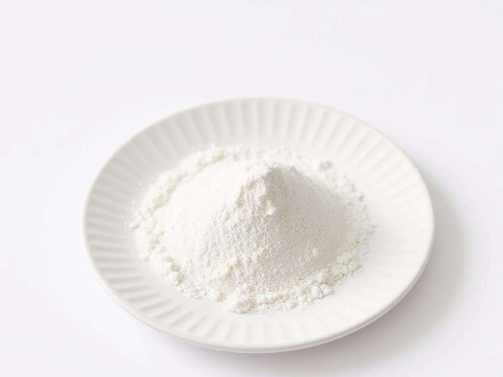 6'-Sialyllactose (6'-SL) — studio photograph of the white to off-white powder, commonly as the sodium salt as supplied in bulk