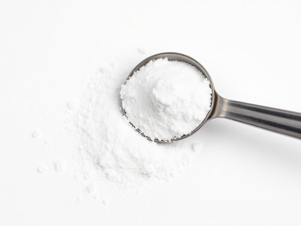 Acesulfame Potassium — studio photograph of the white crystalline powder as supplied in bulk