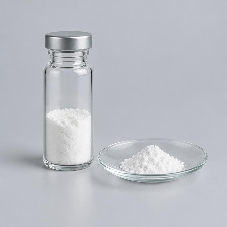 Acetyl Tetrapeptide-3 — studio illustration of format confirmed at quotation for specification-led B2B sourcing review