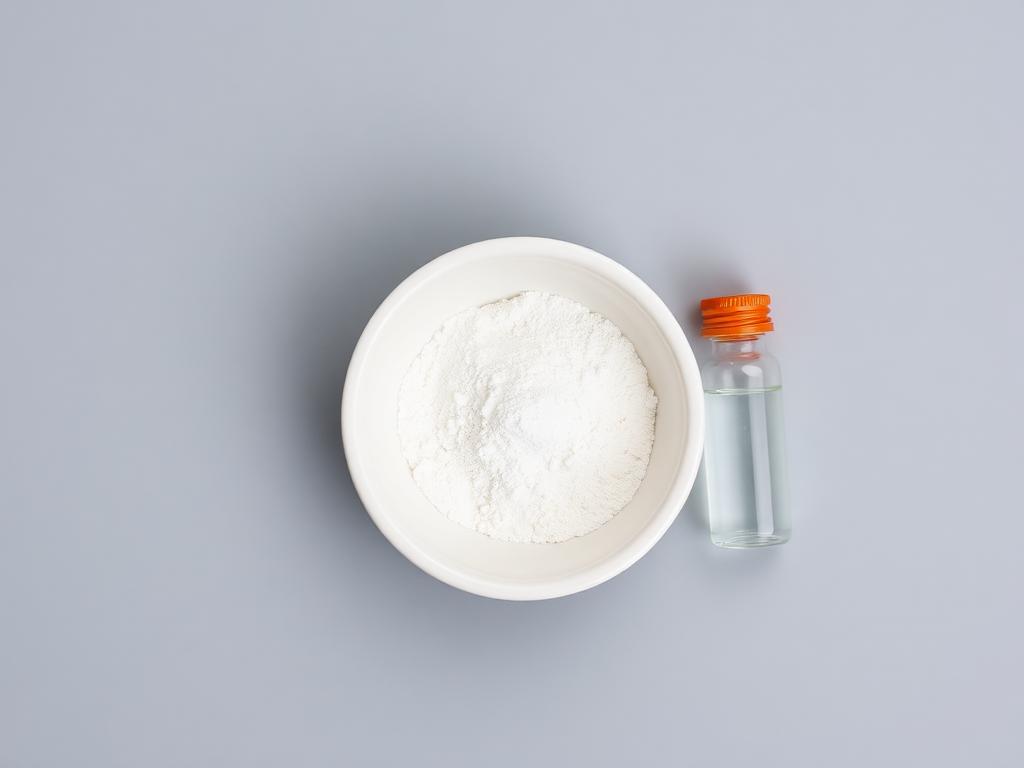 Acetyl Tetrapeptide-5 — studio photograph of the white powder or aqueous solution as supplied in bulk