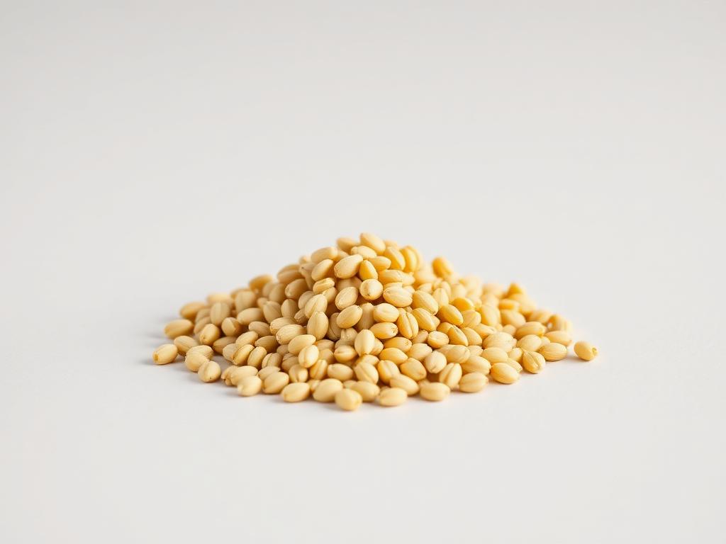 Alfalfa Seed shown as a neutral studio product photograph of the seed in bulk
