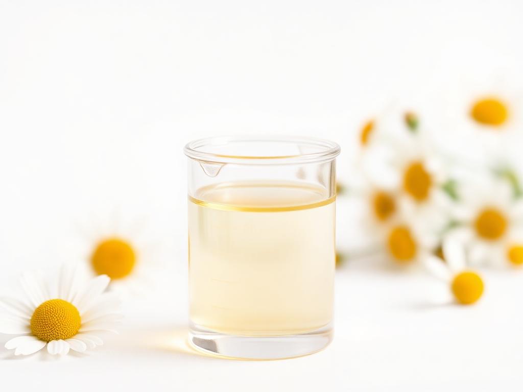 Natural Alpha-Bisabolol — studio photograph of the clear colourless to pale yellow oil as supplied in bulk
