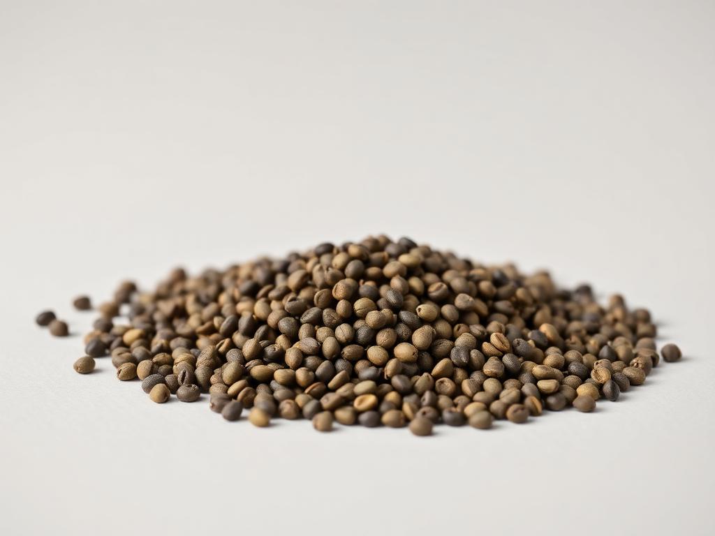 Alsike Clover Seed shown as a neutral studio product photograph of the seed in bulk