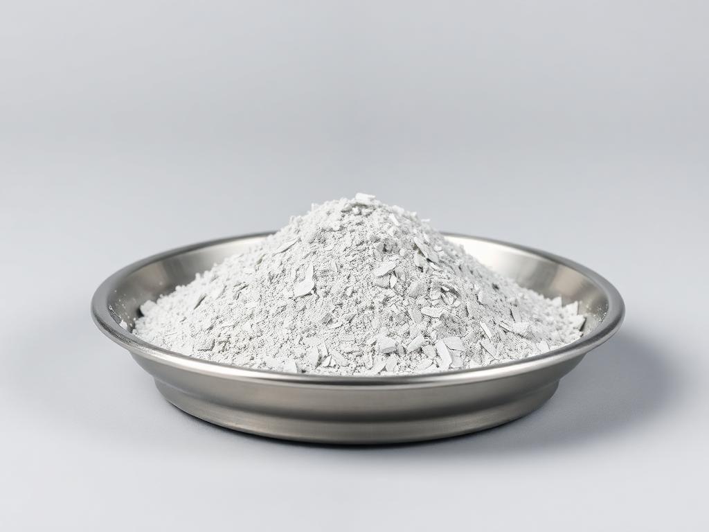 Aluminium Powder — Cold Cast and Metallic Finish Grades shown as an industrial studio product illustration