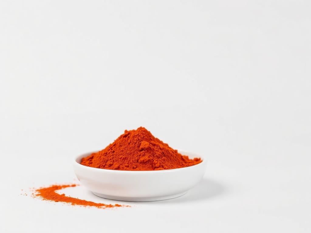 Annatto Colour shown as a neutral studio product photograph of the bulk material