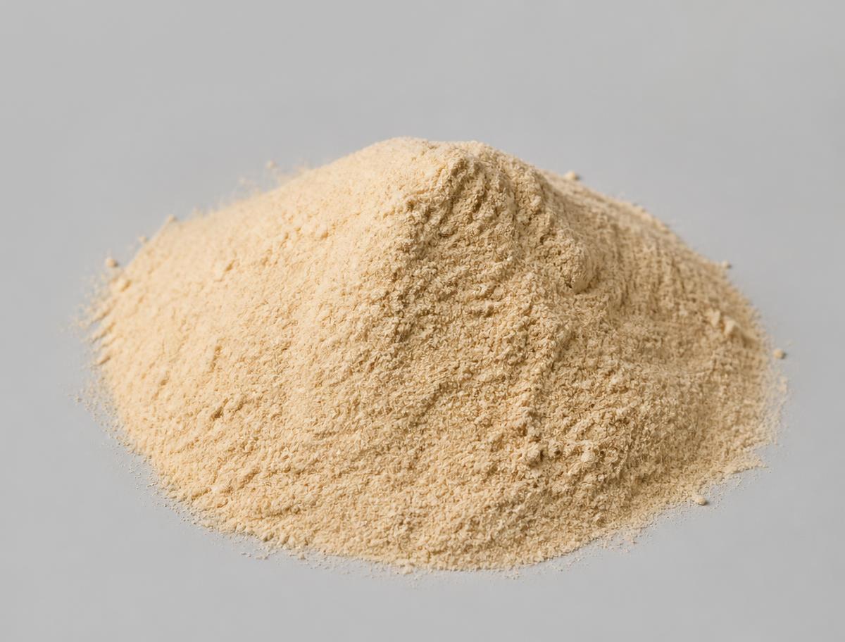 Baobab Fruit Powder — studio photograph of the free-flowing cream to pale beige fruit pulp powder as supplied in bulk