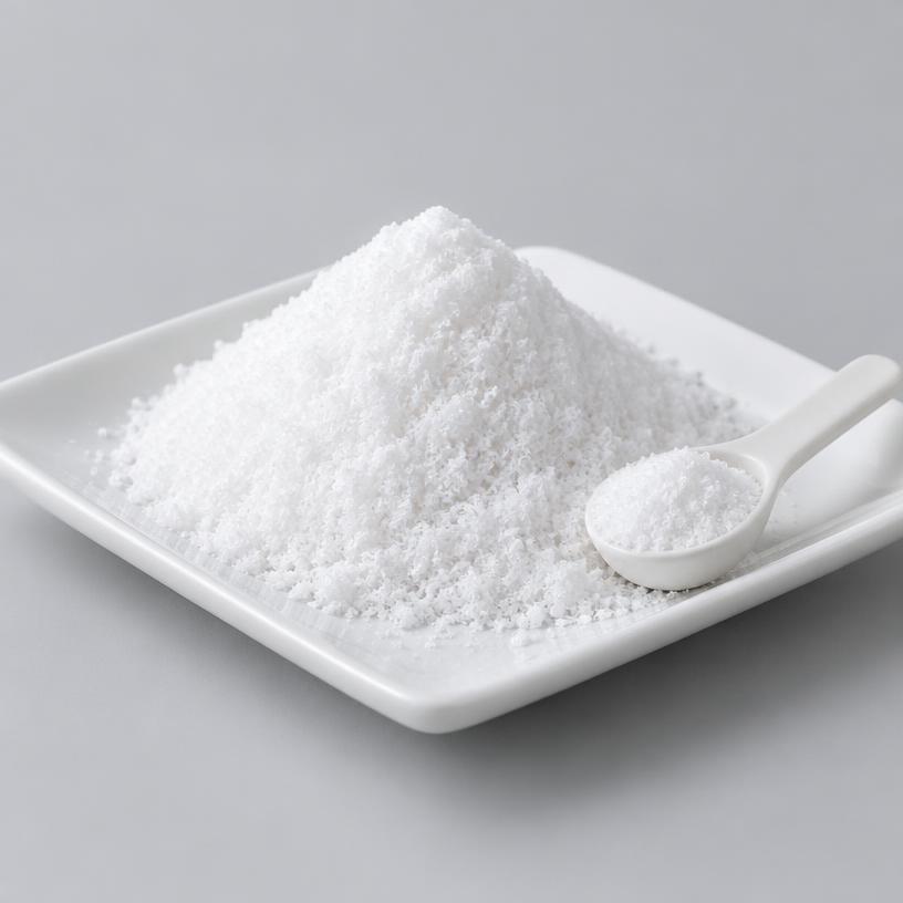 Betaine Anhydrous (Food Grade) — Food & Nutraceutical Grade — studio photograph of white crystalline powder, presented as a B2B sourcing category illustration