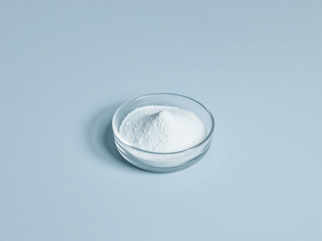 Bifidobacterium infantis shown as a neutral studio product photograph of the bulk material