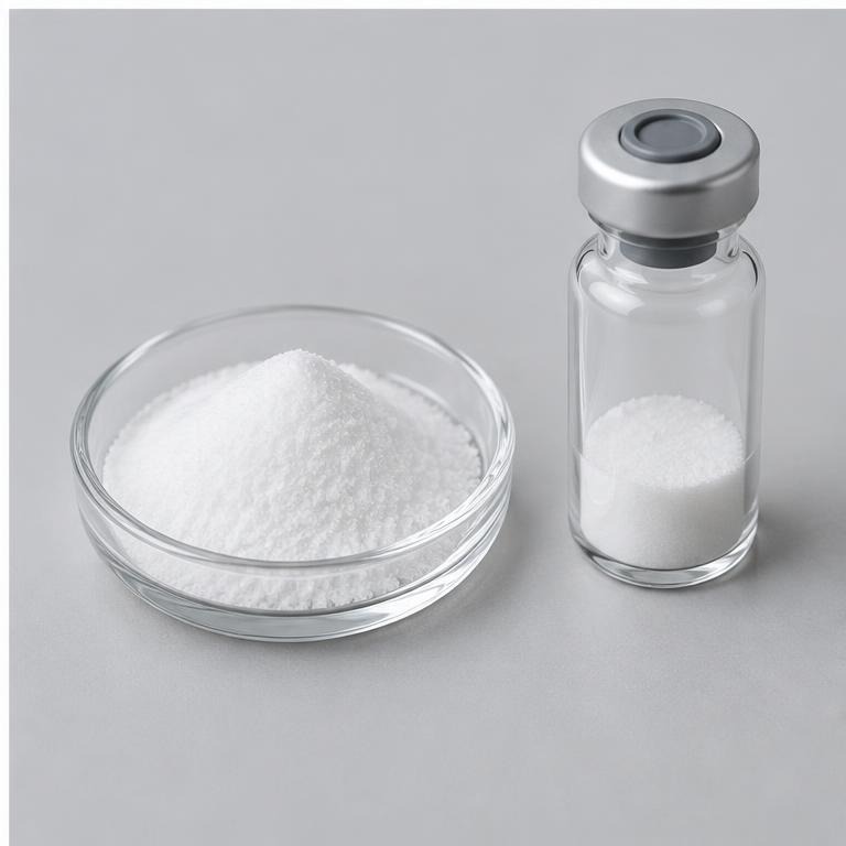 Biotinoyl Tripeptide-1 — studio illustration of format confirmed at quotation for specification-led B2B sourcing review