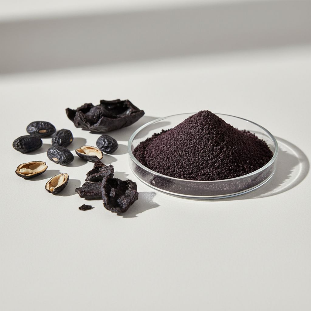 Illustrative studio sample of Black Bean Extract