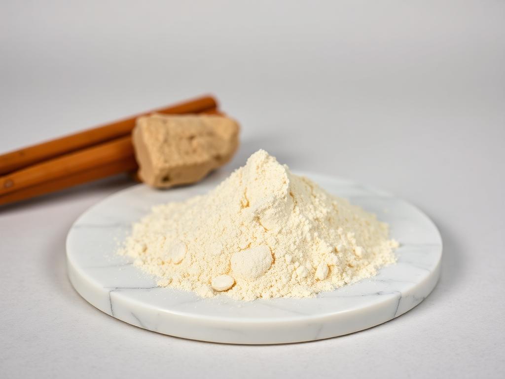 Boswellia Extract shown as a neutral studio product photograph of the bulk material