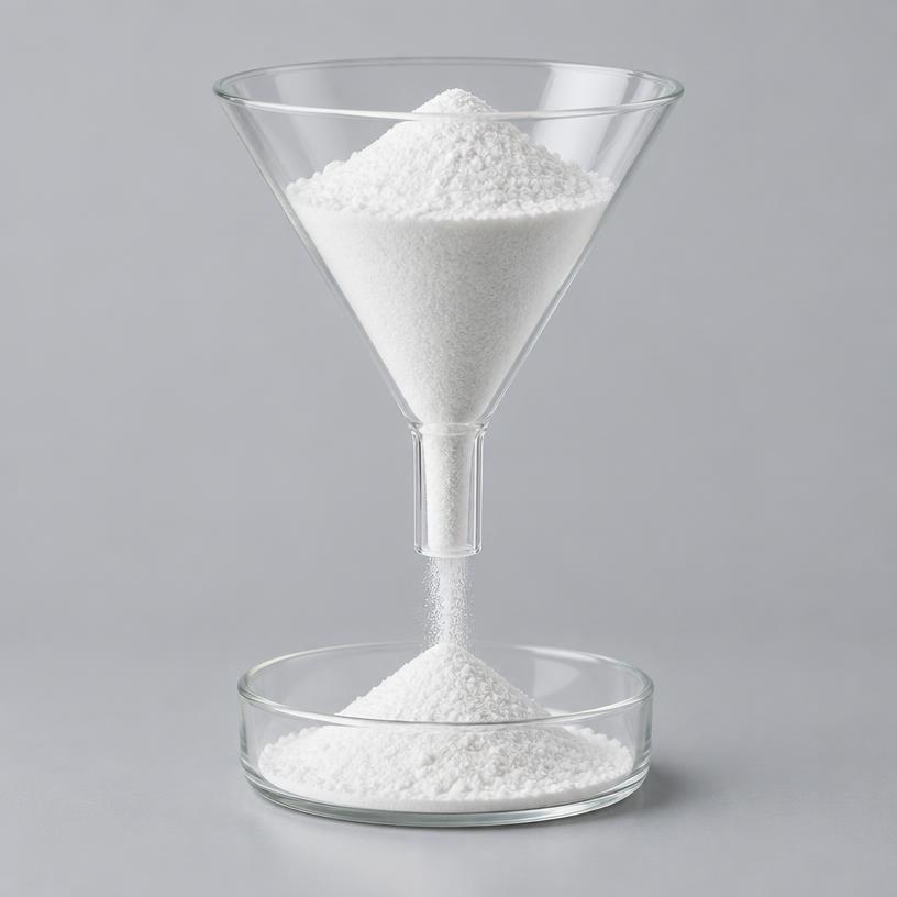 Calcium Orotate — Food & Nutraceutical Grade — studio photograph of white powder, presented as a B2B sourcing category illustration
