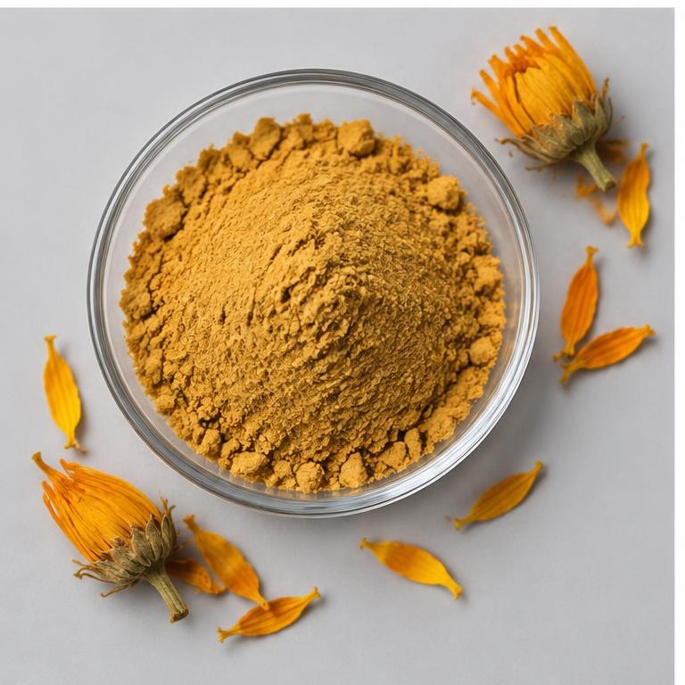 Calendula Officinalis Flower Extract — studio illustration of format confirmed at quotation for specification-led B2B sourcing review