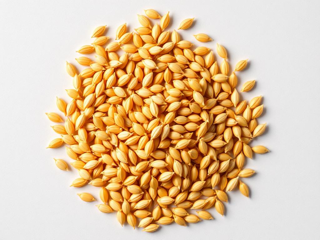 Canary Seed shown as a neutral studio product photograph of the seed in bulk