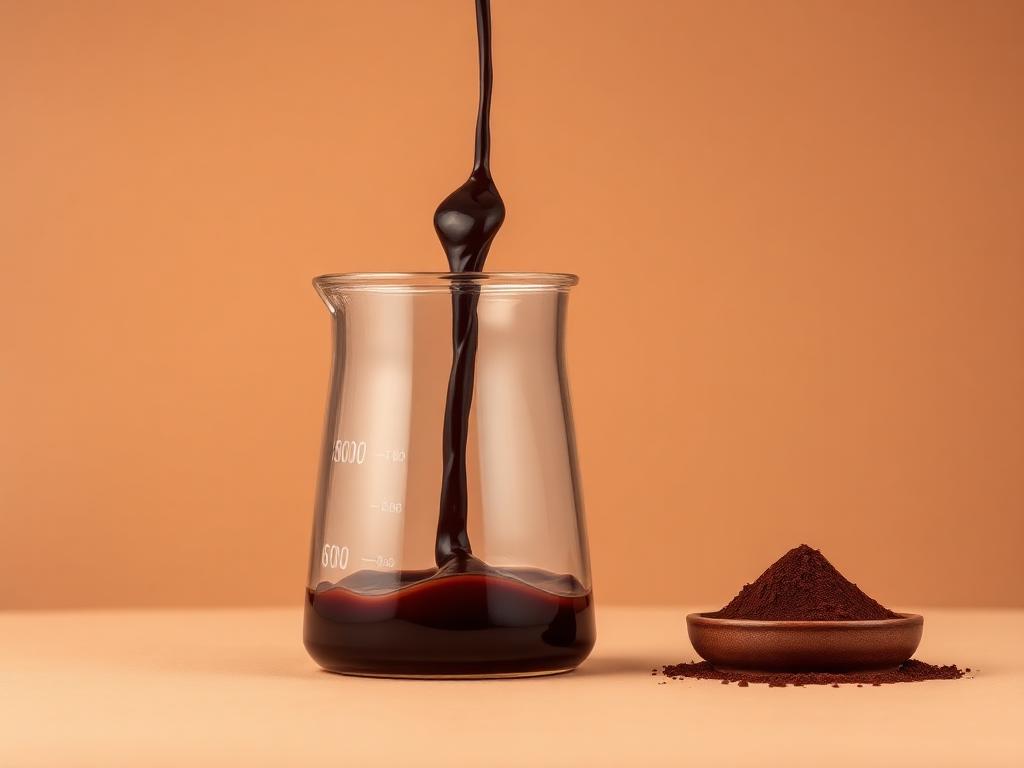 Caramel Colour Class IV — studio photograph of the dark brown liquid or powder as supplied in bulk