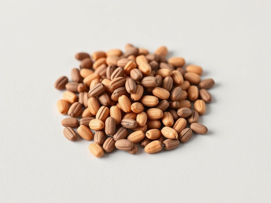 Carrot Seed shown as a neutral studio product photograph of the seed in bulk