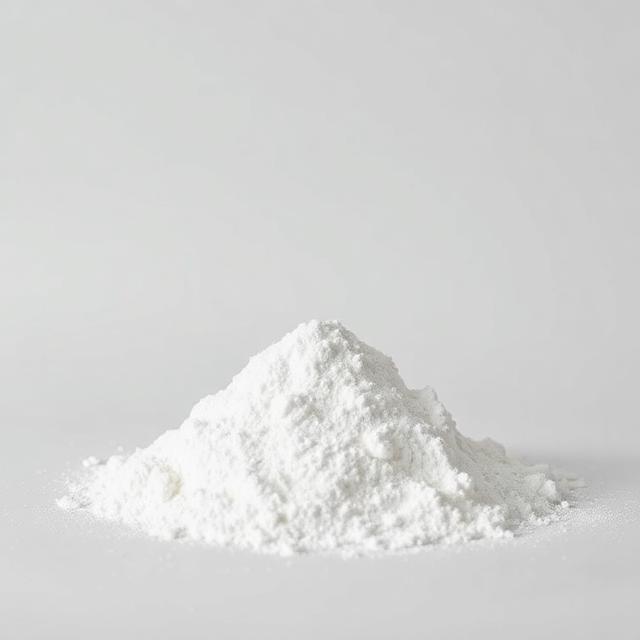 Calcium-zinc PVC thermal stabilizer powder shown as a neutral studio product photograph
