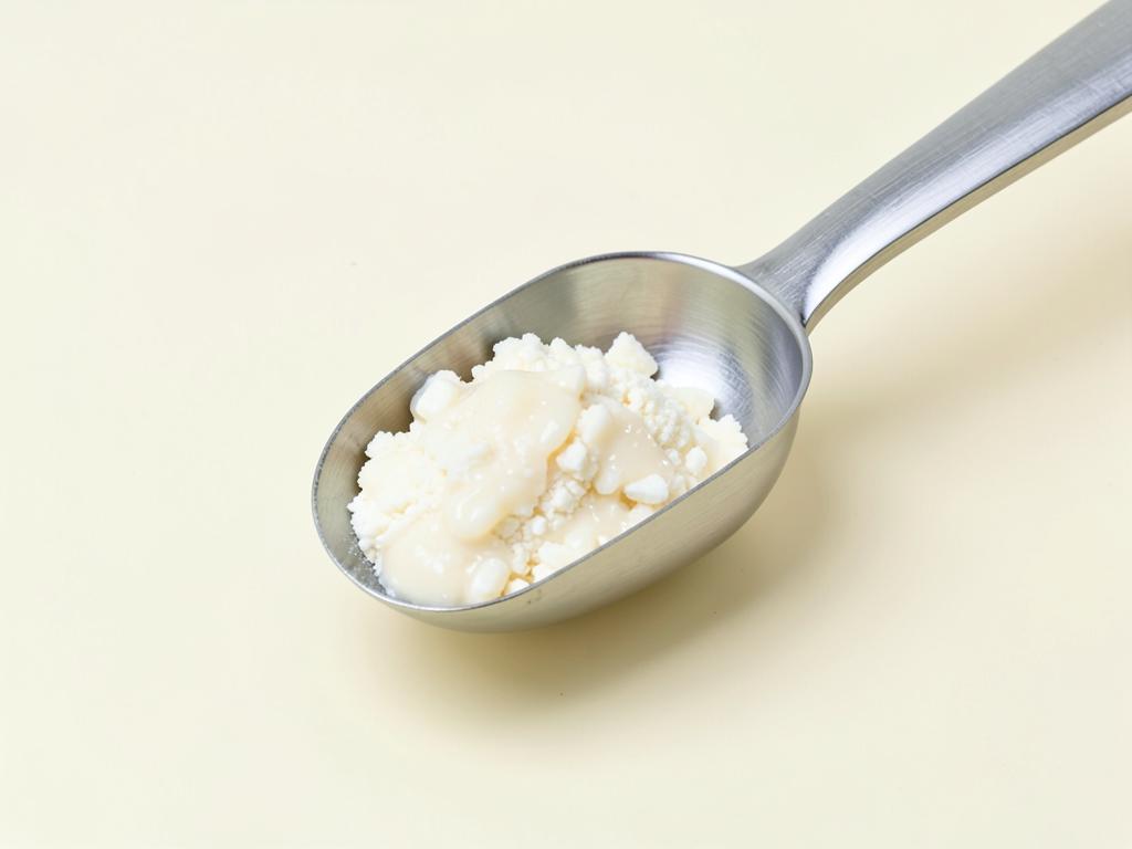 Ceramide AP shown as a neutral studio product photograph of the bulk material