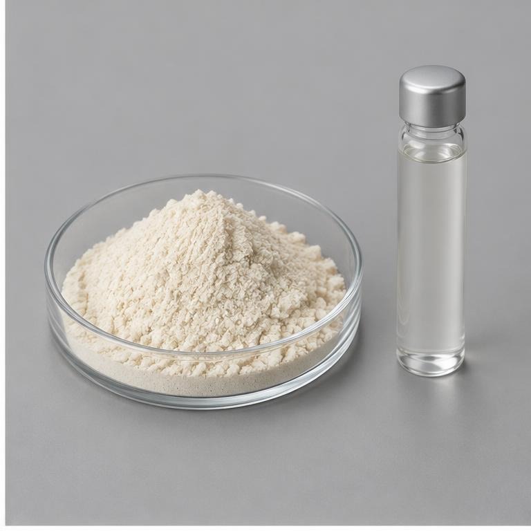 Ceramide NP / Myristoyl Pentapeptide-17 Blend — studio illustration of format confirmed at quotation for specification-led B2B sourcing review