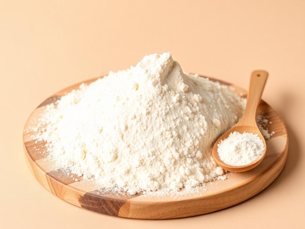 Bovine Colostrum (IgG Standardised) — studio photograph of the cream to light beige powder as supplied in bulk