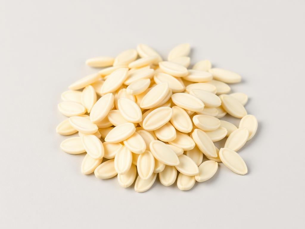 Cucumber Seed shown as a neutral studio product photograph of the seed in bulk