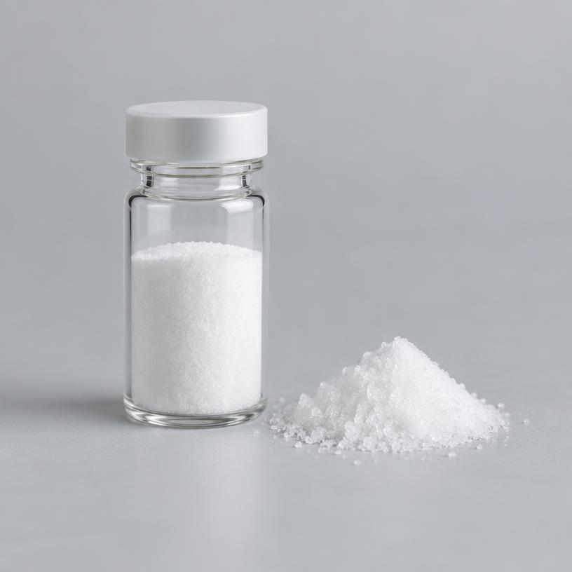 Cytidine — Supplement Grade — studio photograph of white crystalline powder, presented as a B2B sourcing category illustration