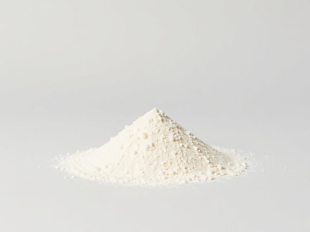 DATEM shown as a neutral studio product photograph of the bulk material