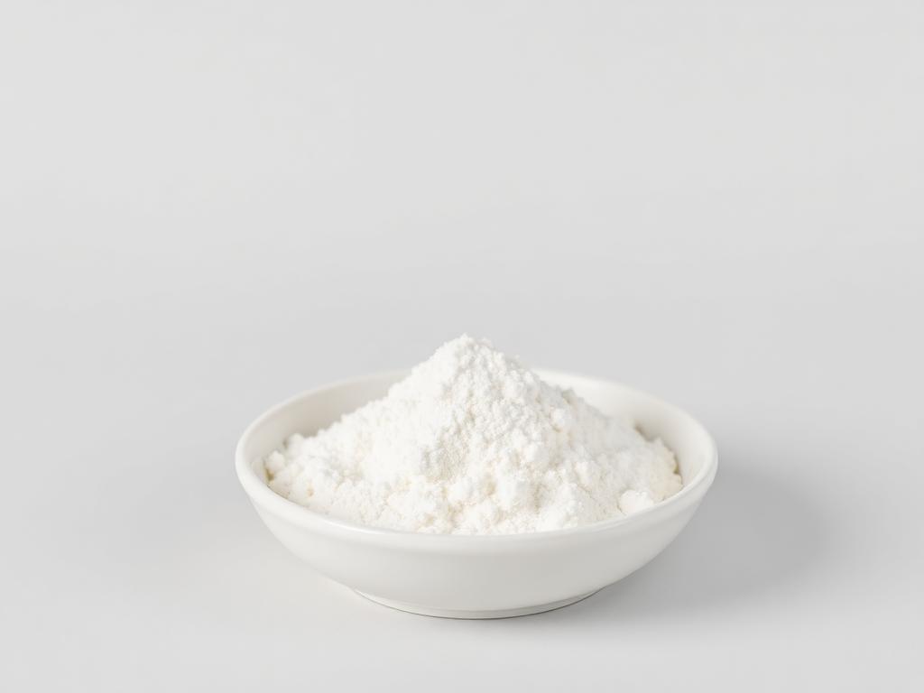 Demineralized Whey Powder shown as a neutral studio product photograph of the bulk material