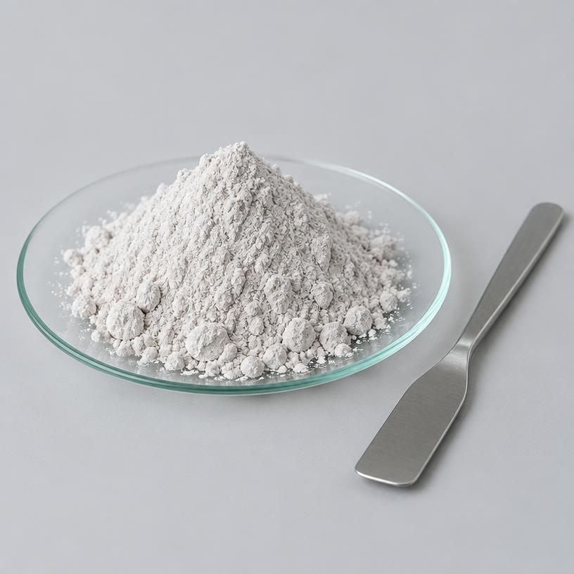 Diosmin — Supplement Grade — studio photograph of fine extract powder, presented as a B2B sourcing category illustration