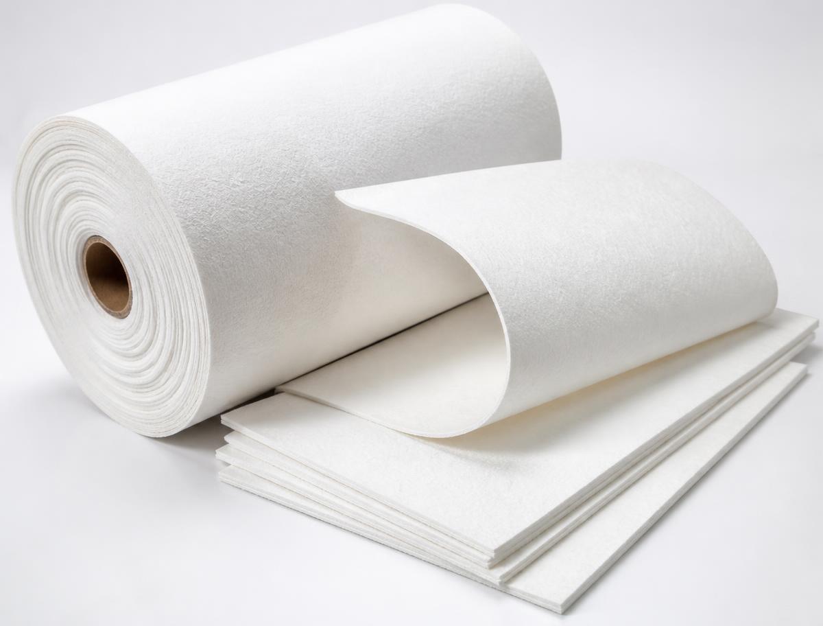 Roll and flat sheets of white smooth dissolving wood pulp, a high-cellulose specialty pulp