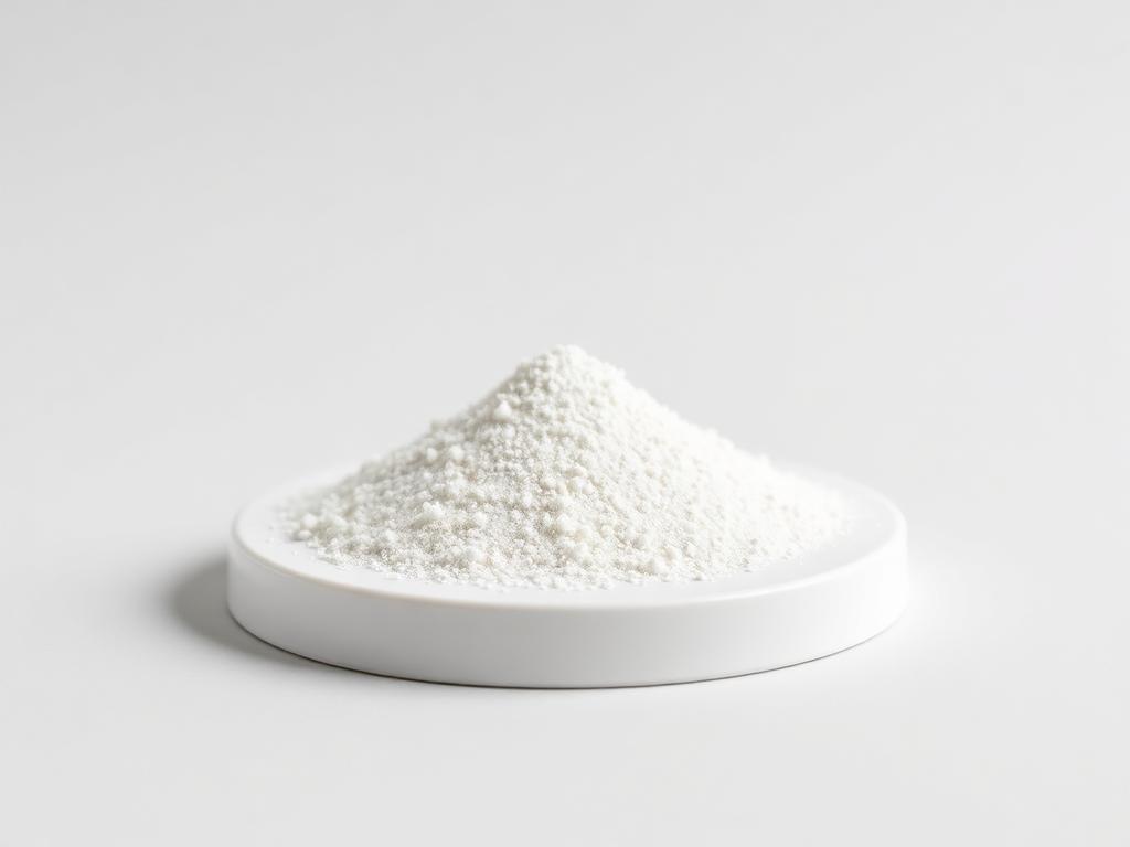 Ectoin — studio photograph of the white crystalline powder as supplied in bulk
