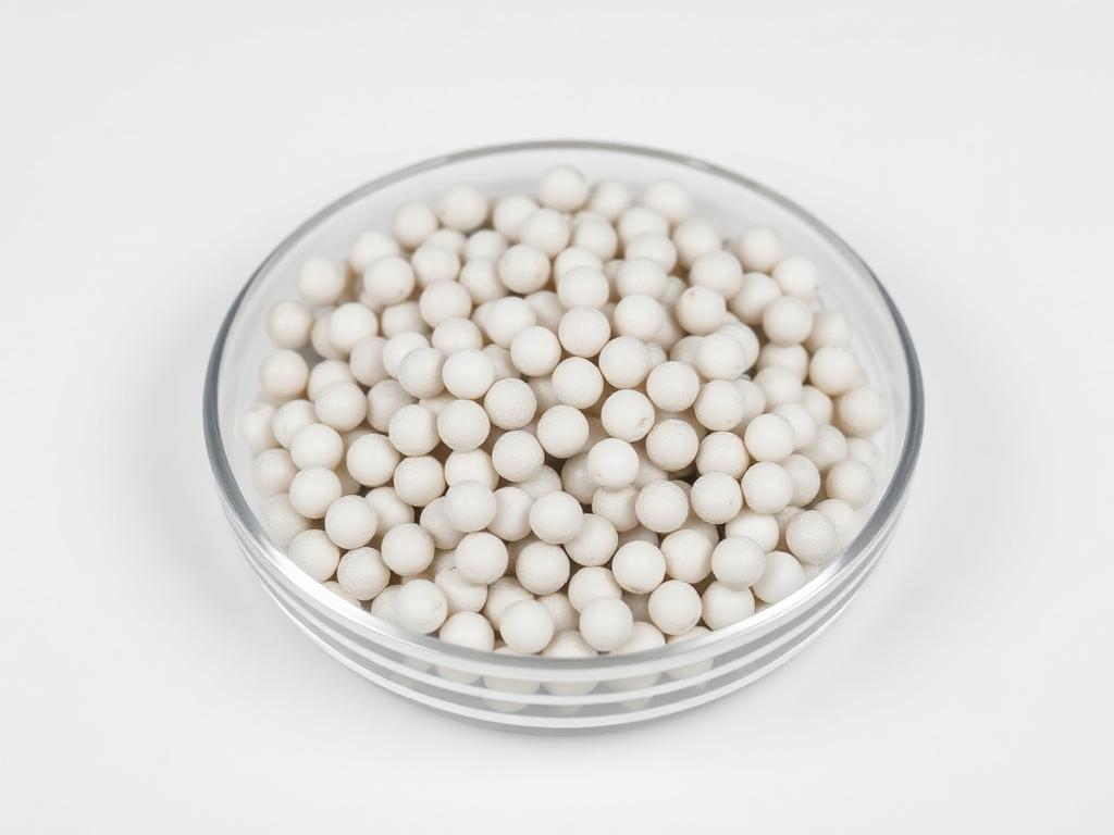 Expanded Glass Granulate — Lightweight Aggregate shown as an industrial studio product illustration