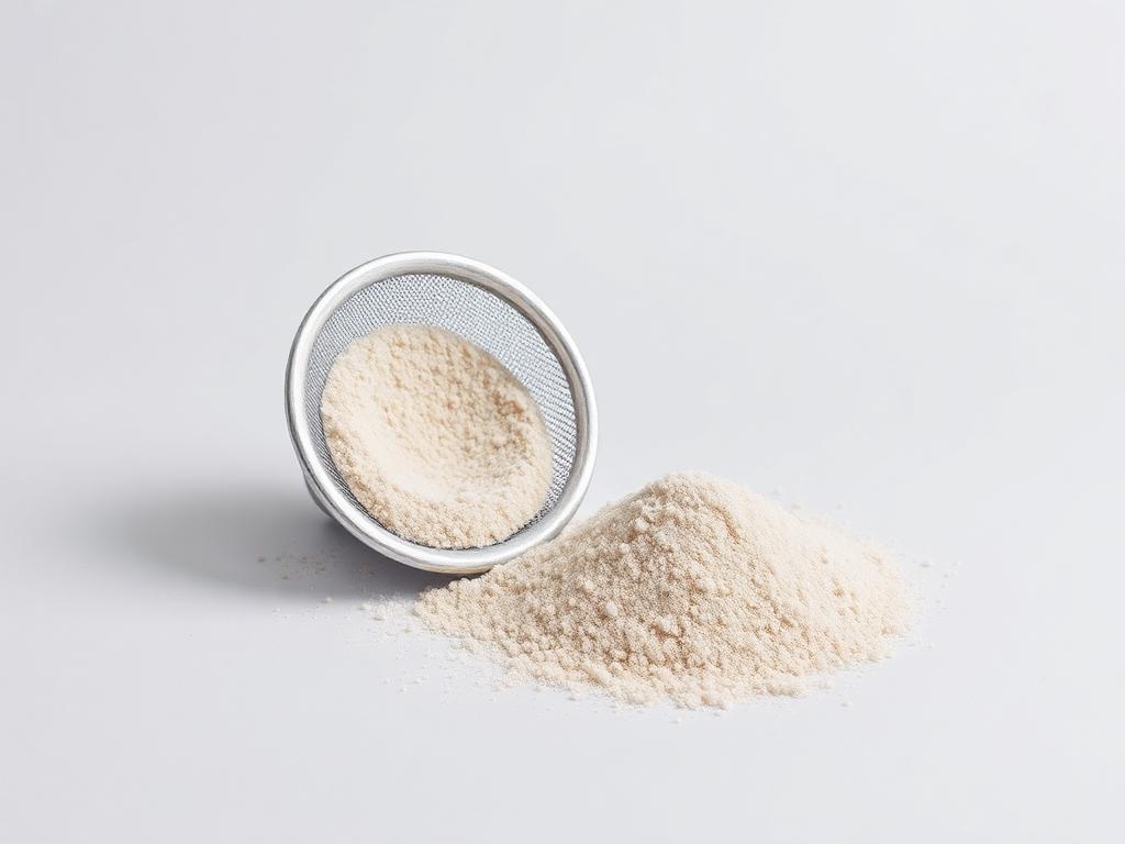 Fly Ash — Supplementary Cementitious Material shown as an industrial studio product illustration