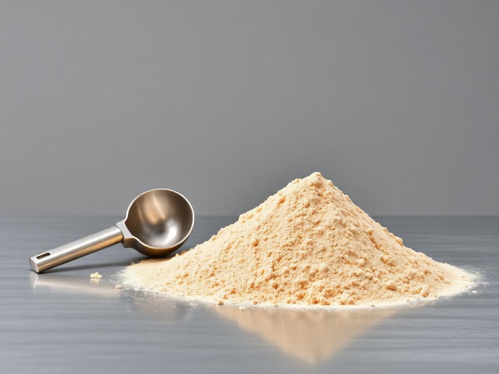 Food Grade Protease — studio photograph of the standardised powder as supplied in bulk