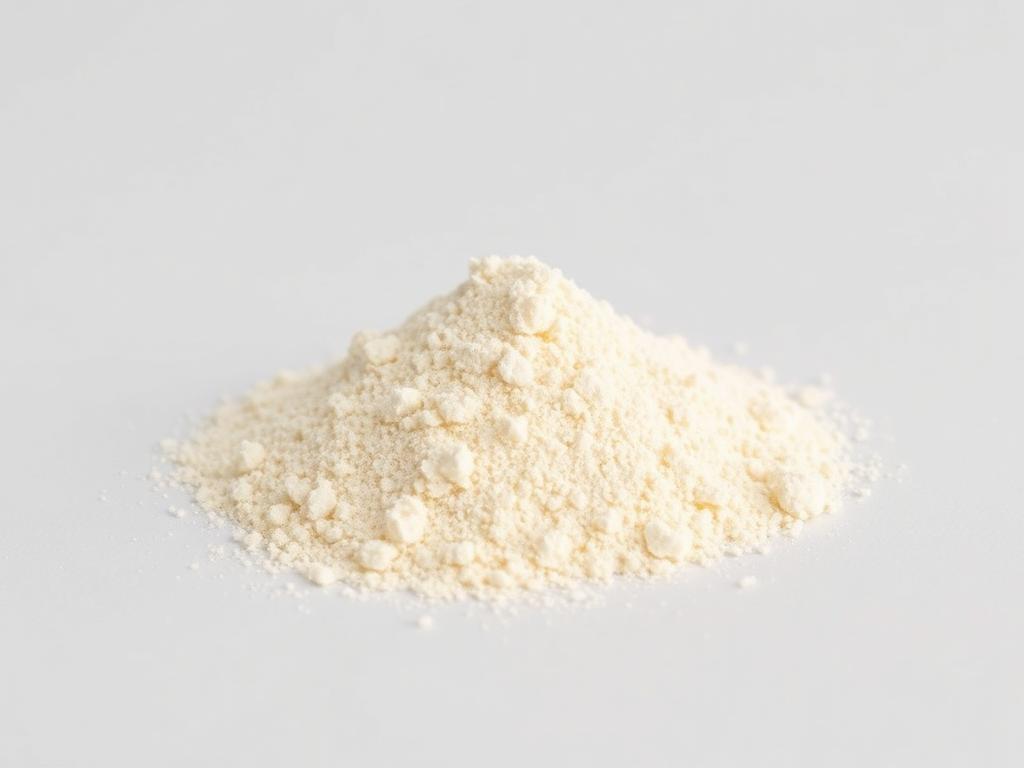 Garlic Powder shown as a neutral studio product photograph of the bulk material