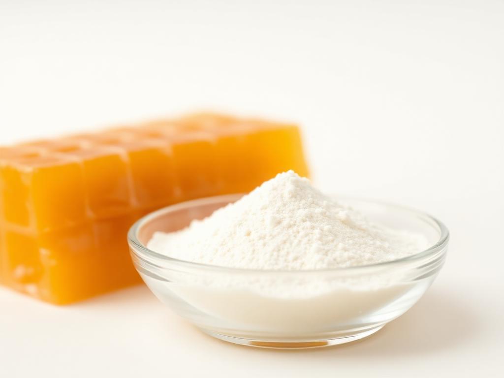 Glucose Oxidase — studio photograph of the standardised powder as supplied in bulk