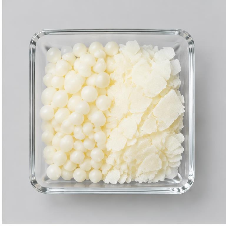 Glyceryl Stearate / PEG-100 Stearate Blend — studio illustration of format confirmed at quotation for specification-led B2B sourcing review