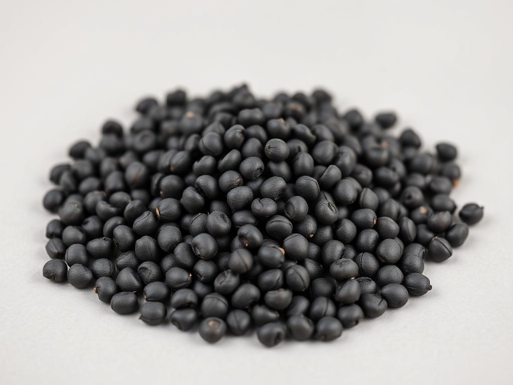 Hairy Vetch Seed shown as a neutral studio product photograph of the seed in bulk