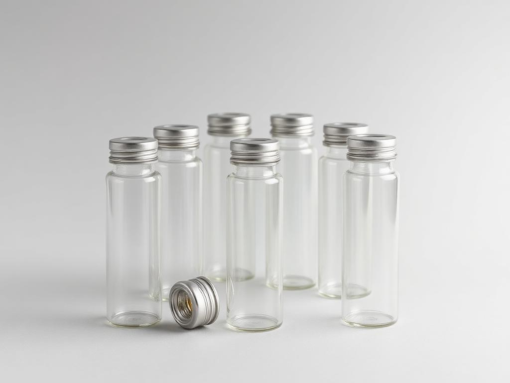 Headspace Vials shown as a neutral studio product photograph of the material