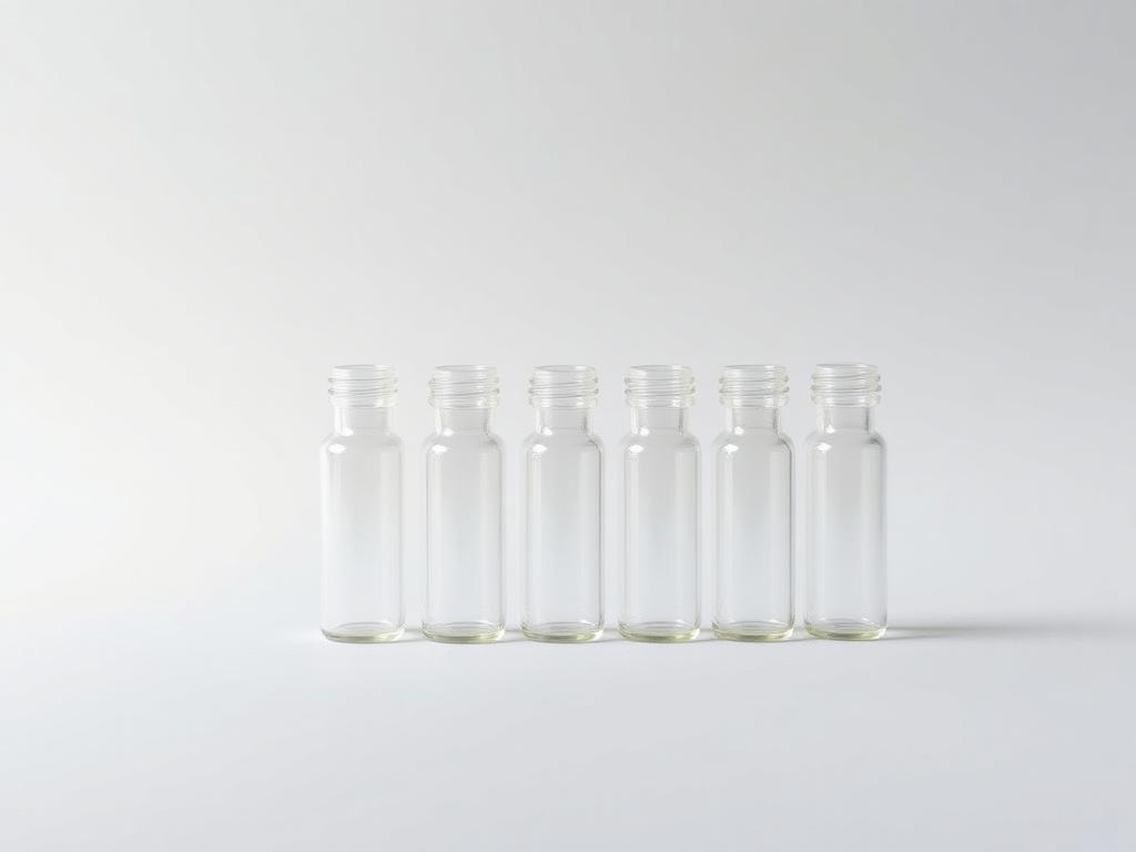 HPLC Autosampler Vials shown as a neutral studio product photograph of the material
