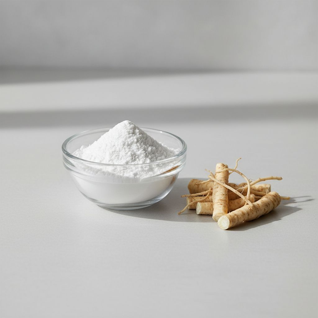 Illustrative studio sample of Inulin Powder (Source Confirmed per Enquiry)