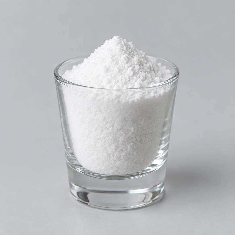 L-Proline — Supplement Grade — studio photograph of white crystalline powder, presented as a B2B sourcing category illustration