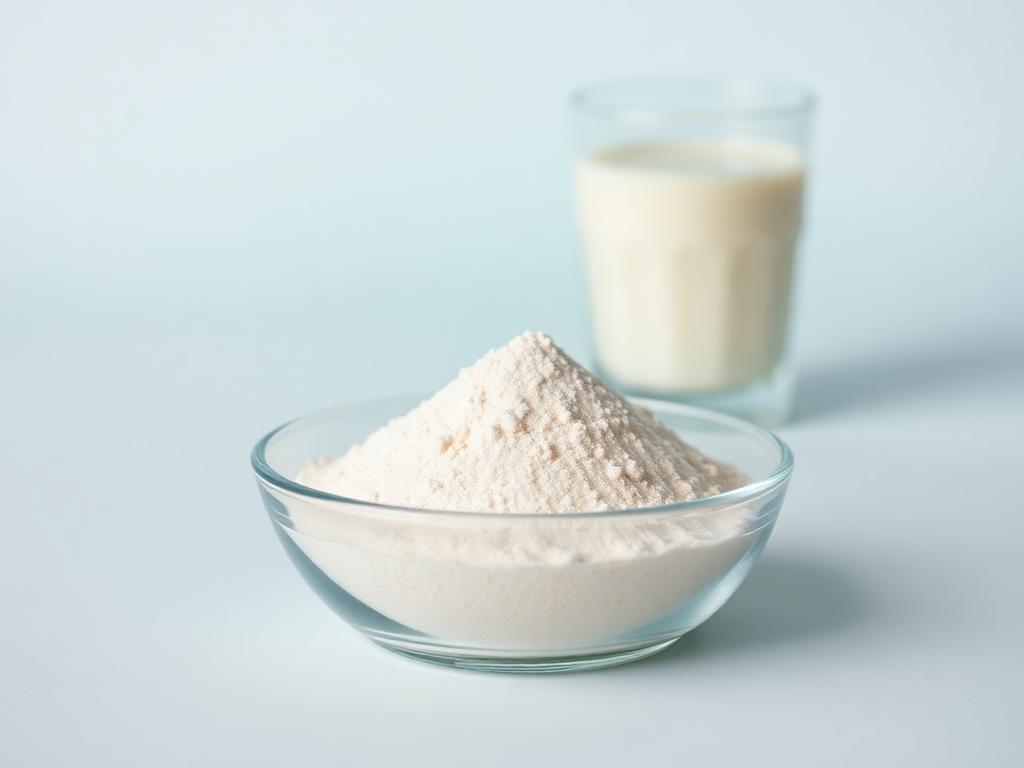 Lactoperoxidase — studio photograph of the off-white to pale green powder as supplied in bulk