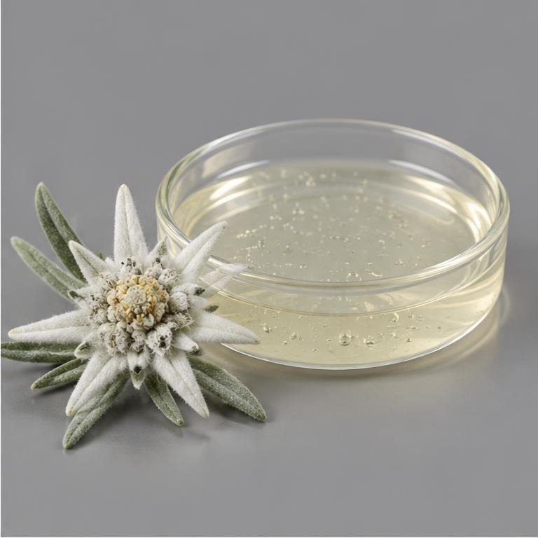 Leontopodium Alpinum Callus Extracellular Vesicles — studio illustration of format confirmed at quotation for specification-led B2B sourcing review