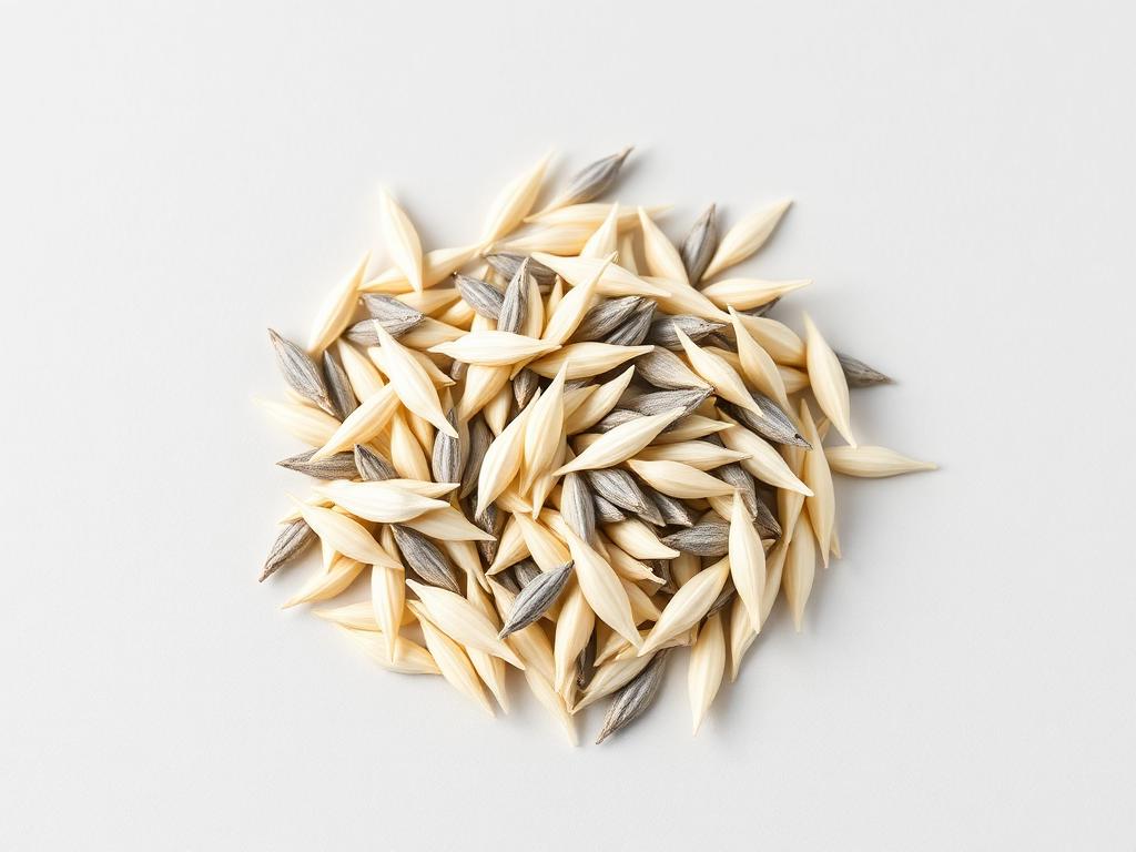 Lettuce Seed shown as a neutral studio product photograph of the seed in bulk