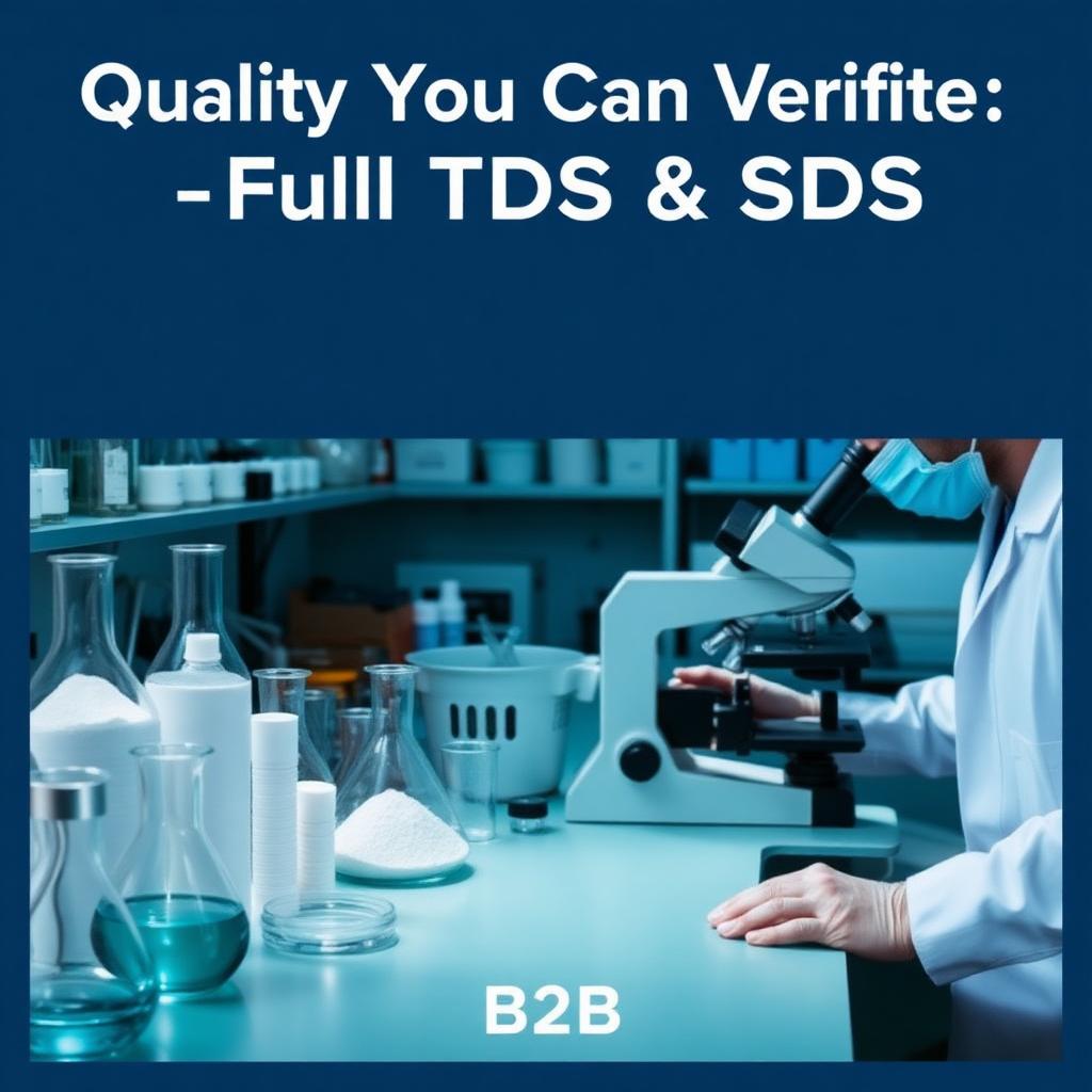 Quality You Can Verify — Full TDS & SDS