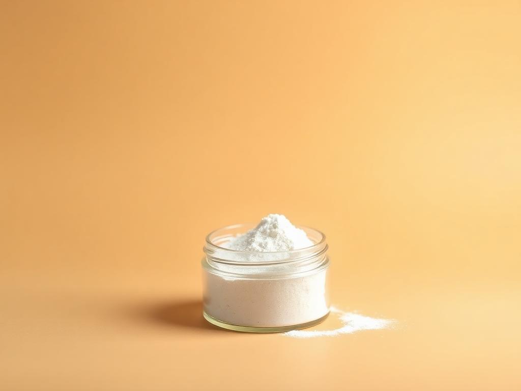 Maltol — studio photograph of the white crystalline powder as supplied in bulk
