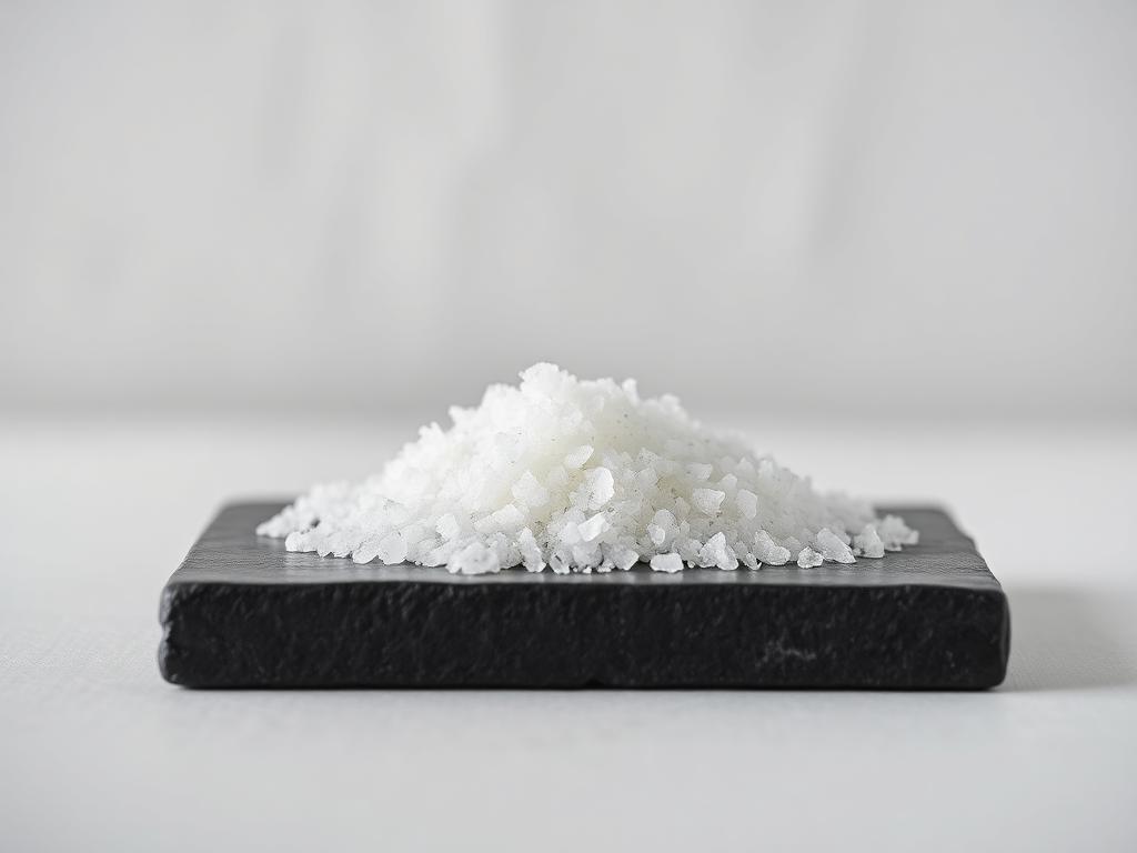 Methylsulfonylmethane (MSM) shown as a neutral studio product photograph of the bulk material