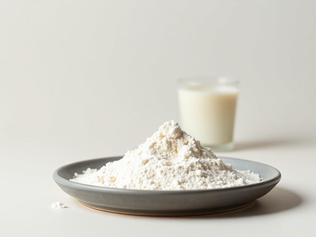 Milk Osteopontin — studio photograph of the off-white powder as supplied in bulk